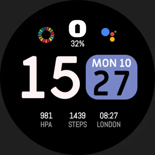 EXD140: Digital Watch Face screenshot 28