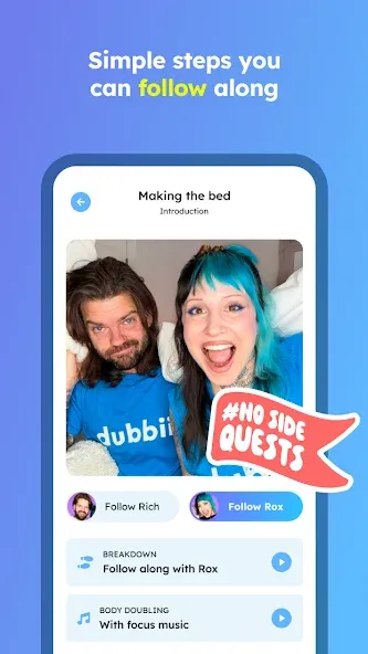 dubbii: the body doubling app screenshot 14