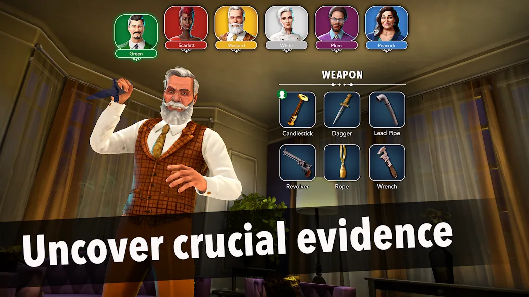 Cluedo: Official Hasbro Game screenshot 3