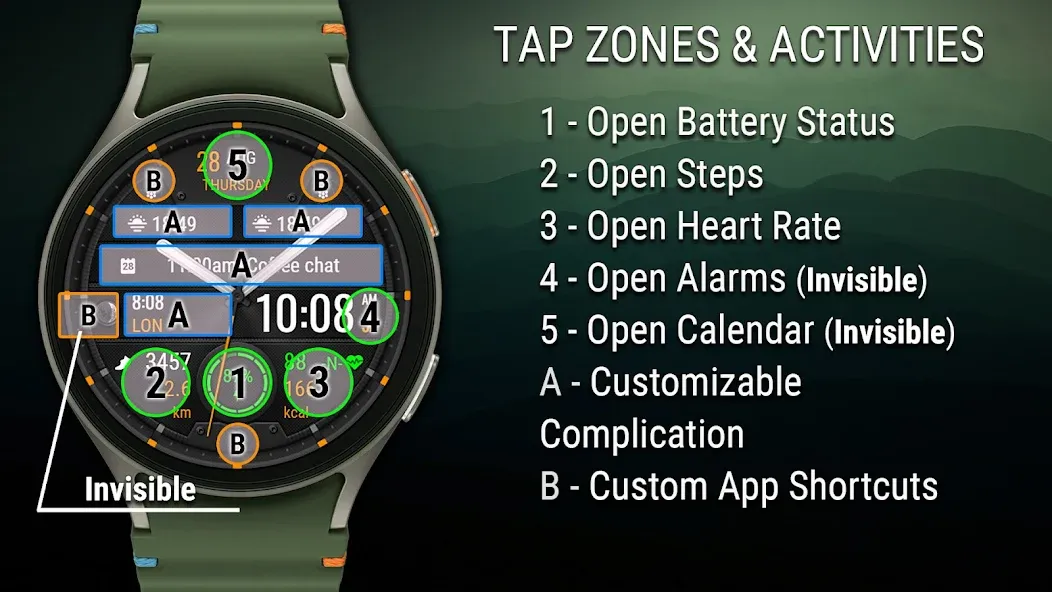 VF Element Hybrid 2 Watch Face screenshot 7