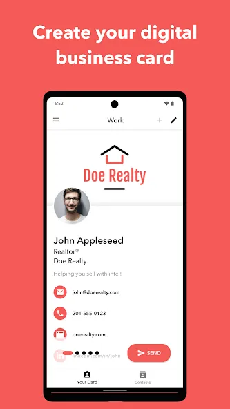 Blinq: Digital Business Card screenshot 1