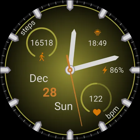 Elemental Clock Watch Face screenshot 7
