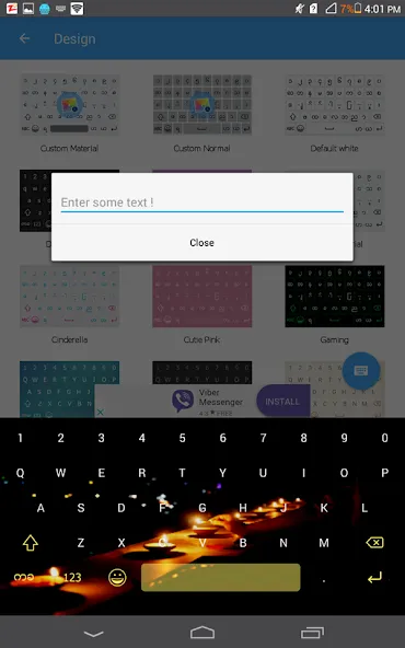 Frozen Keyboard - Myanmar screenshot 10