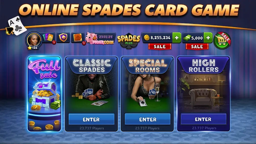 Spades Plus - Card Game screenshot 8