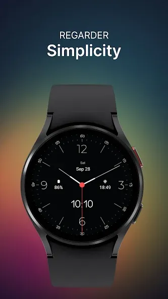 Simplicity - Wear OS WatchFace screenshot 1