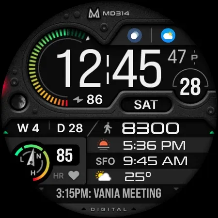 MD314 Health Watch Face screenshot 7