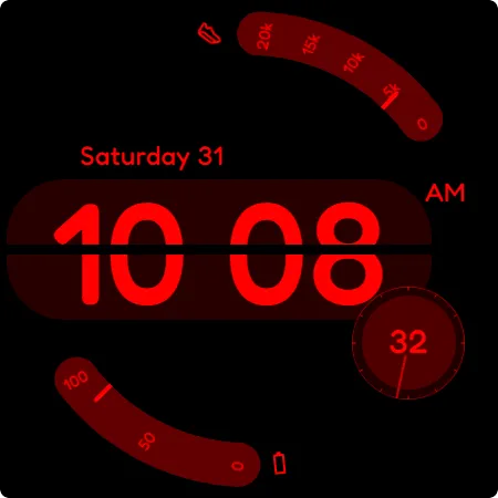 Track Watch Face by KYB screenshot 9