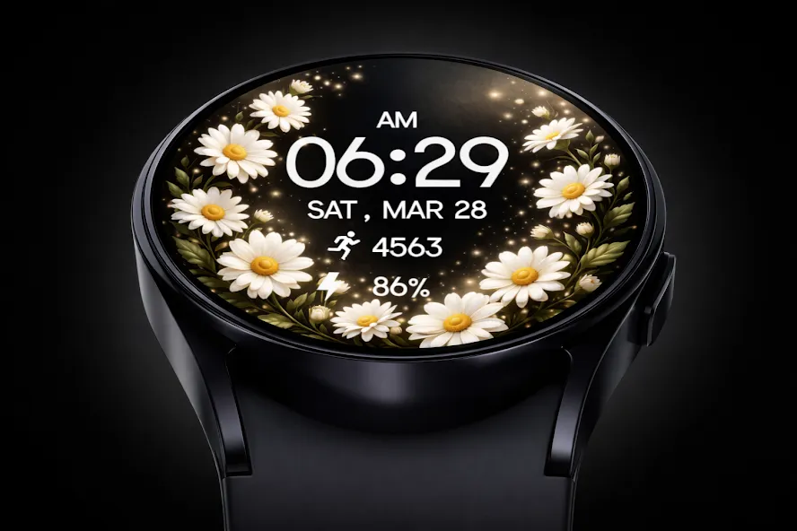 Cute Floral Aesthetic Watch screenshot 3