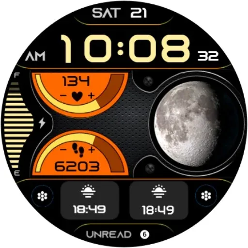 Lunar Moon Phase Digital ECO45 screenshot 26