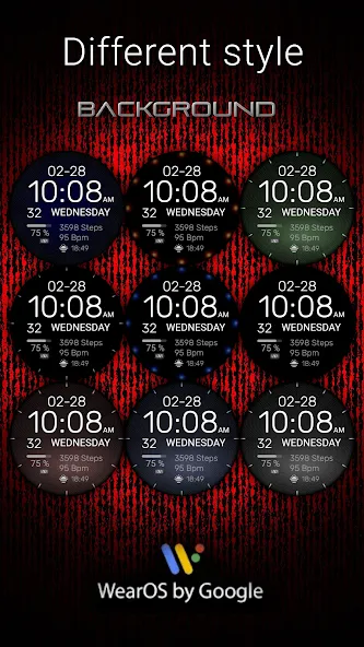 PW93 Digit Ease Watch Face screenshot 4
