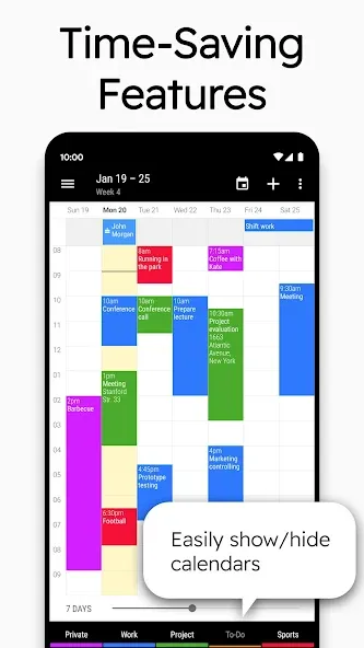 Business Calendar 2 Planner screenshot 3