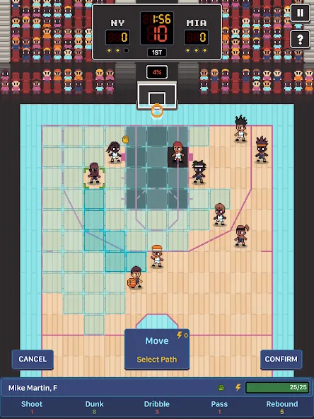 Hoop League Tactics screenshot 13