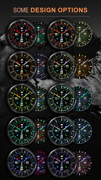 WFP 323 Analog Watch Face screenshot 2