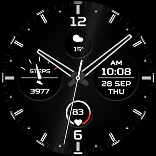 Rythenight - watch face screenshot 21