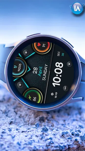 IA110 DIGITAL WATCHFACE screenshot 2