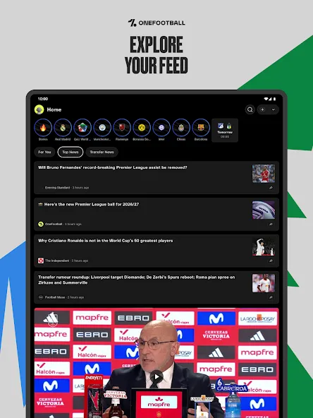 OneFootball Live Soccer scores screenshot 14