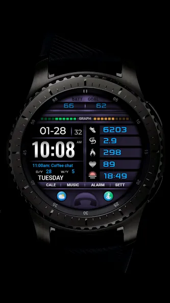 PW108 Smart Data Watch Face screenshot 8
