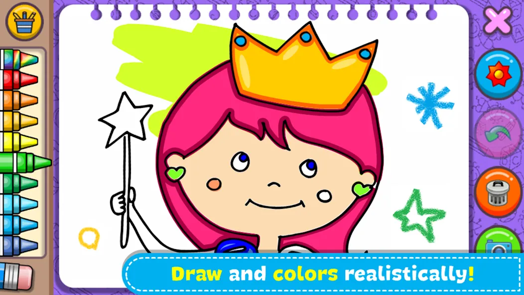 Princesas - Livro de Colorir screenshot 1