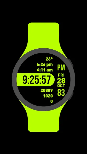 Focused Watch Face screenshot 3