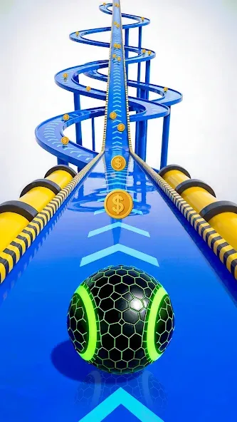Sky Rolling Ball 3D screenshot 4