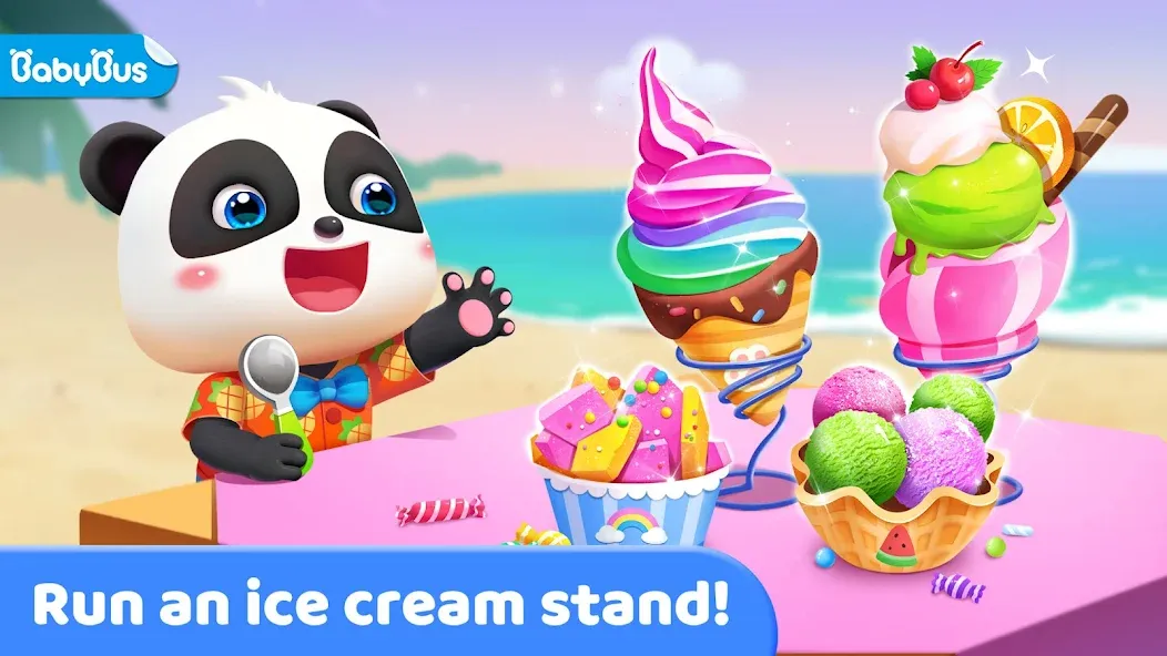 Little Panda's Ice Cream Stand screenshot 1