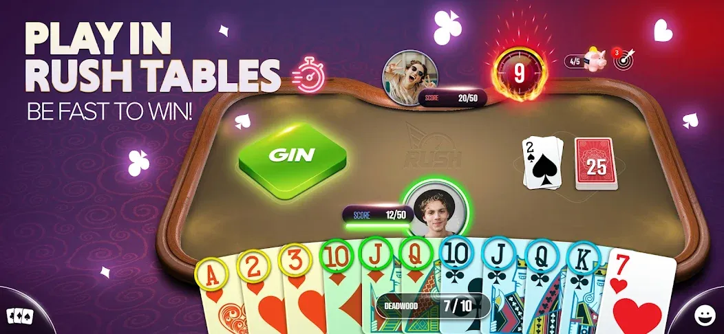 Gin Rummy Extra - Online Rummy screenshot 7