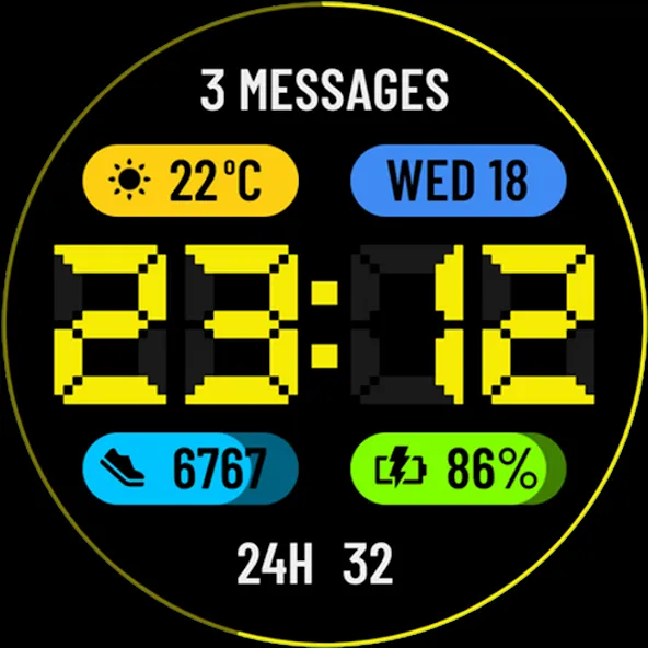 Watch face CNW0032 screenshot 30