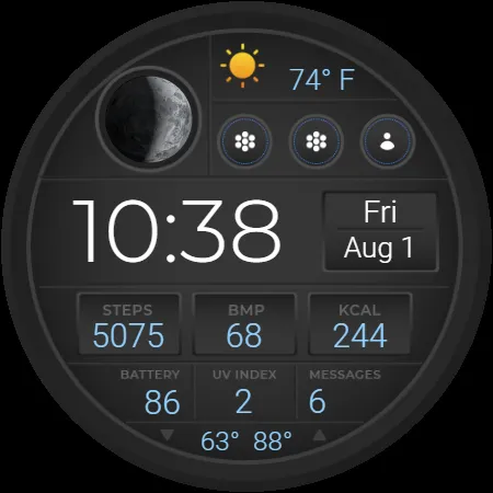 SWF Digital Mastery Watch face screenshot 14
