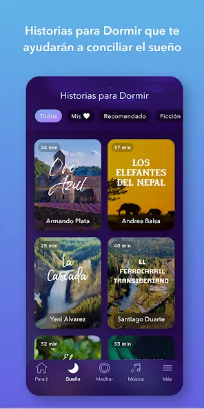 Calm: Meditación y Sueño screenshot 4