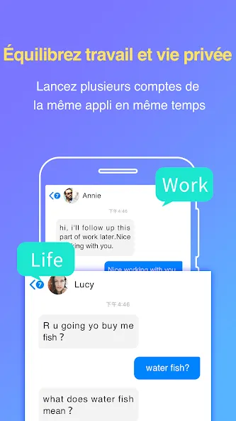Application parallèle screenshot 2