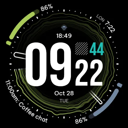 TKS 35 Sonar Watch Face screenshot 16