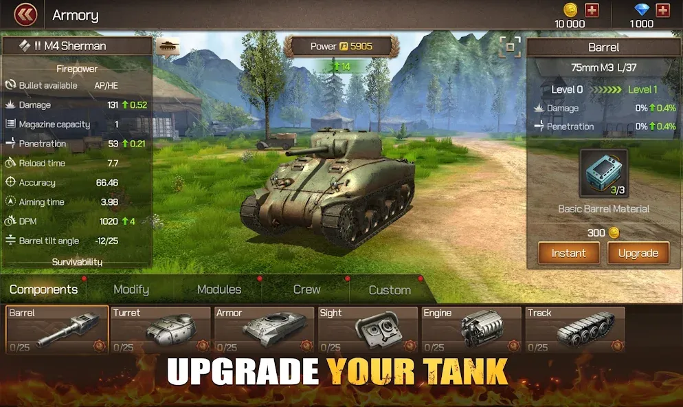 Armored Elite: 15v15 WWII Tank screenshot 6