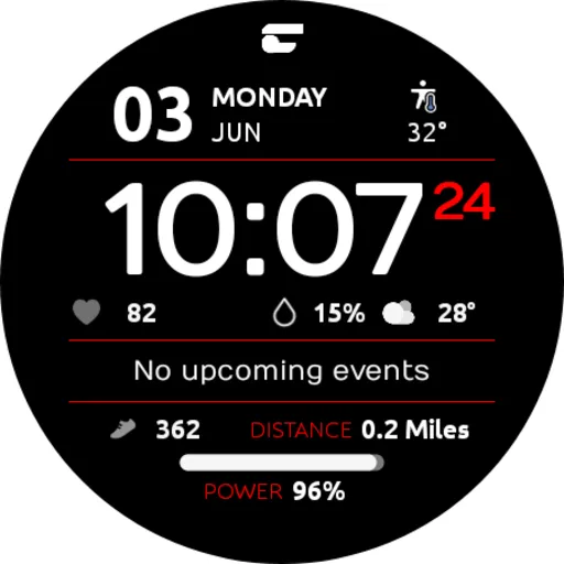 EXD035: Digital Watch Face screenshot 31
