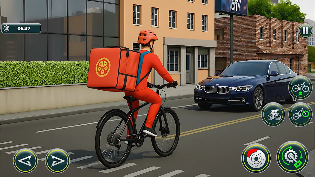 Pizza Delivery: Cycle Rider 3D screenshot 6