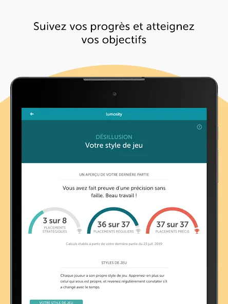 Lumosity : Jeux Cognitifs screenshot 12