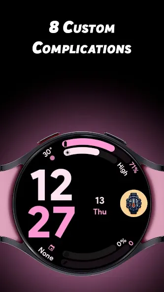 Digital Arc - Watch face screenshot 5