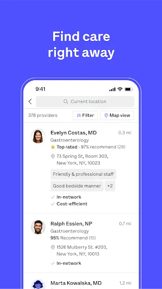 Oscar Health screenshot 2