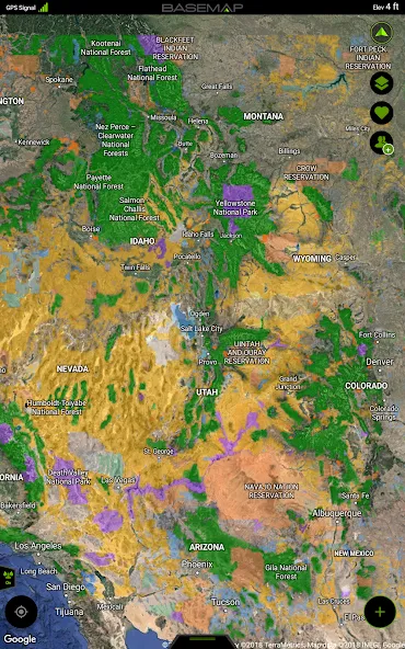 BaseMap: Hunting Maps, Offline Nav/GPS & Weather screenshot 7