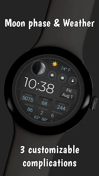 SWF Digital Mastery Watch face screenshot 2