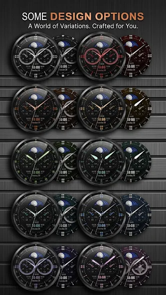 WFP 309 Elegant watch face screenshot 7