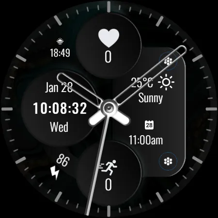 ZRU12 Watch Face for Wear OS screenshot 25