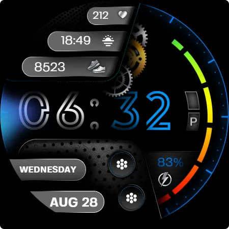IronSync - Digital Watch Face screenshot 26