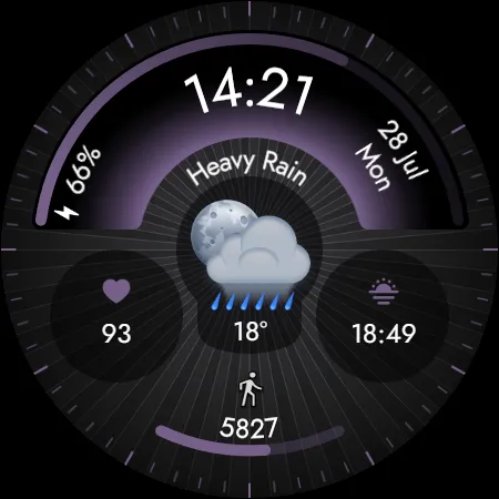 Digital Watchface D13 screenshot 22