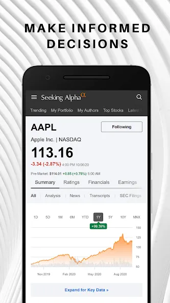 Seeking Alpha:股市新闻与分析 screenshot 2