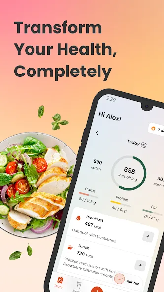 MyBody: Health & Weight Loss screenshot 1