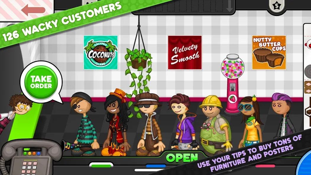Papa's Bakeria To Go! screenshot 2