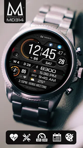 MD314 Health Watch Face screenshot 2