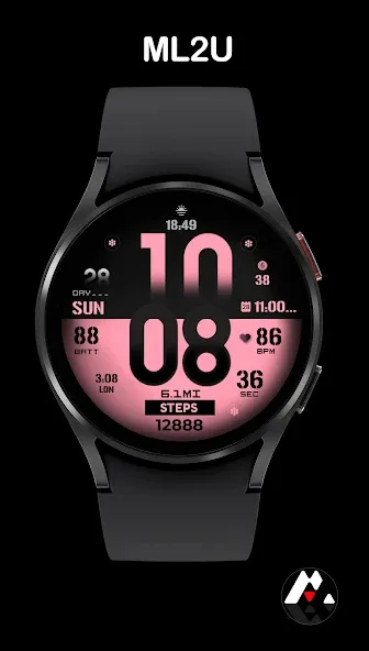 ML2U 152 Watch Face screenshot 3