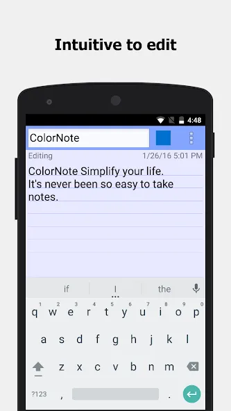ColorNote Notepad Notes screenshot 3
