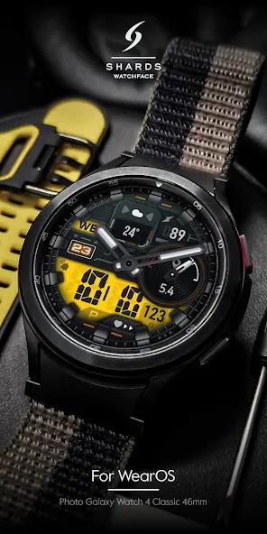 SH039 Watch Face, WearOS watch screenshot 5